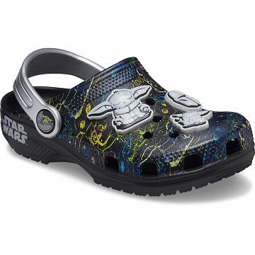 Zuecos Crocs Classic Grogu™ Niña Azul Marino | Mexico 1514YXFU